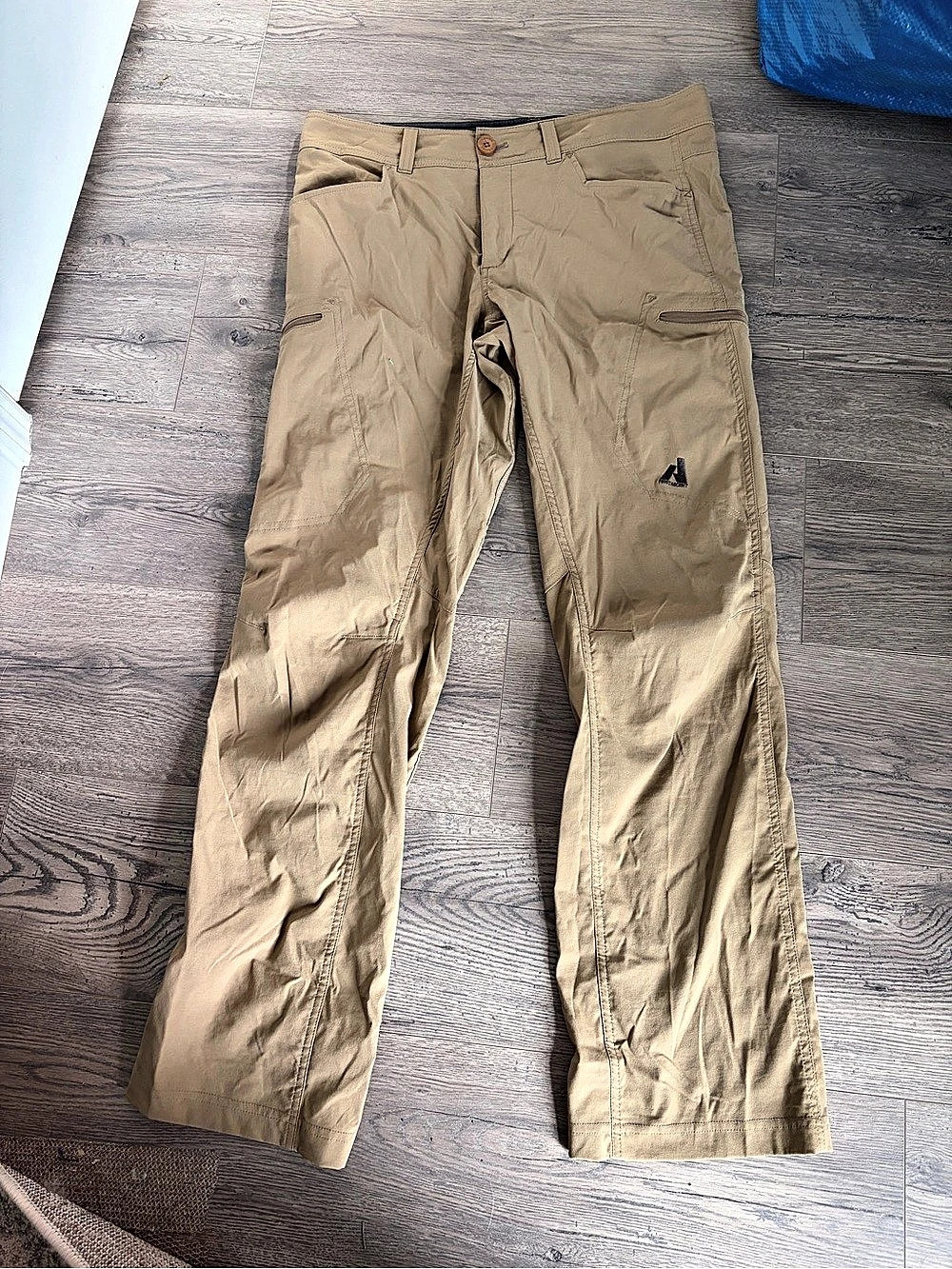 Eddie Bauer First Ascent Guide Pro Pants Men's hiking Pants Waist 34x32 Tan